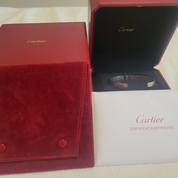 Cartier love bracelet (cuff) - Picture 2 of 4